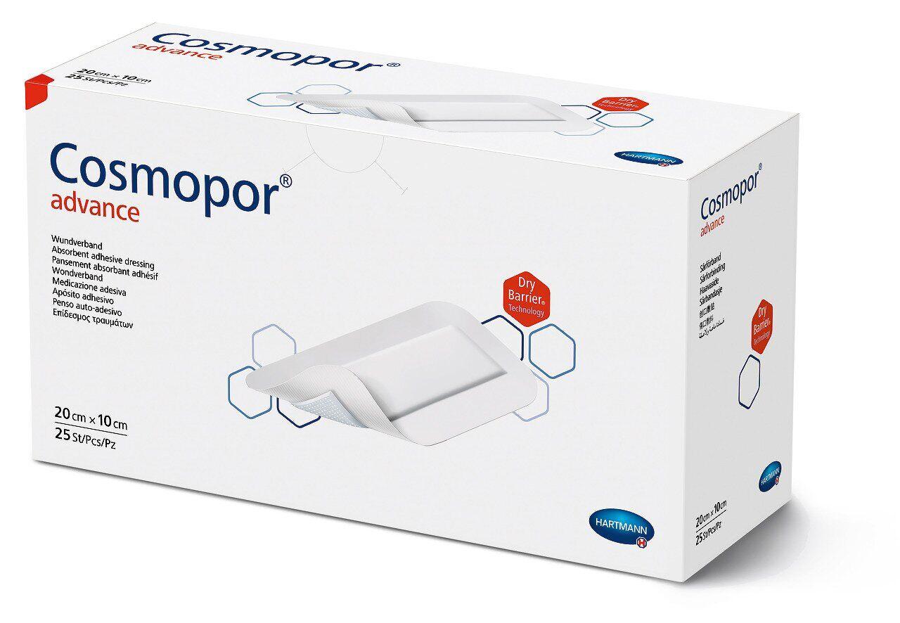 Пов'язка пластирна стерильна Cosmopor® advance 20см x 10см, фото 1
