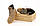 Чоловічі зимові черевики Timberland Light Brown (Теплі черевики Тимберлед нубук світло-коричневі на хутрі), фото 3