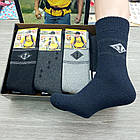 Шкарпетки чоловічі зимові високі Шерсть з махрою ТЕРМО PRESTIGE 40-44 р. асорті в коробці 30033186, фото 5