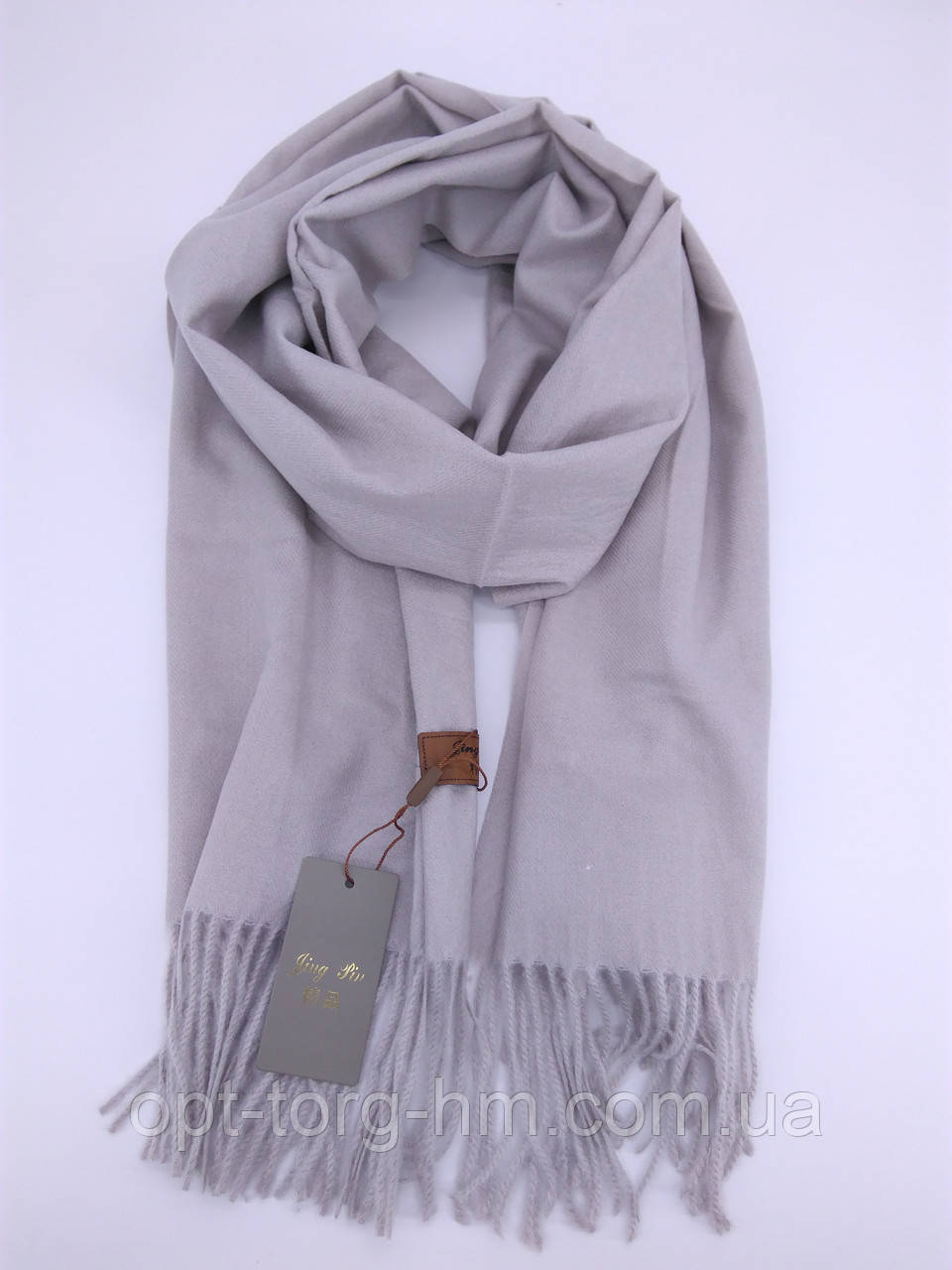 Теплий кашеміровий шарф, фото 1