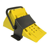 Упор під колесо противооткатный, шириною 200мм, в комплекті з кріпленням. Під гуму 22,5/19,6