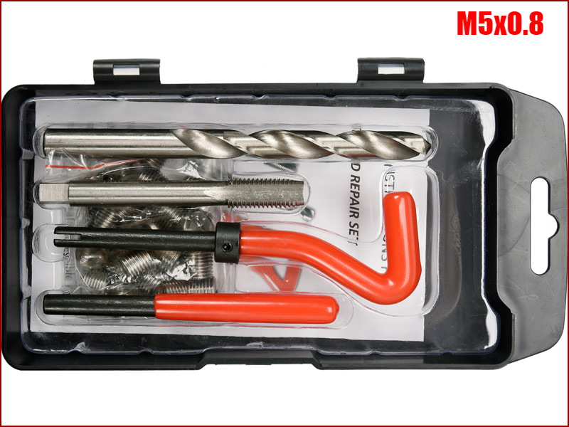 Набір для ремонту різі М5x0.8 Yato YT-17631