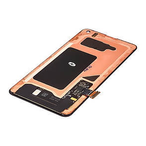 Дисплей (lcd екран) для Samsung G970 Galaxy S10e з чорним тачскріном Original (переклеєне скло), фото 2