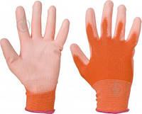 Рабочие перчатки защитные Artmas RnyPu Orange с полиуретановым покрытием (siz-001) 10 8