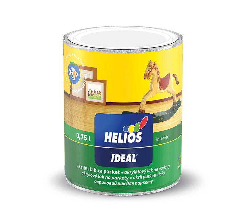 Акриловий лак для паркету Helios Ideal 0.75л глянсовий