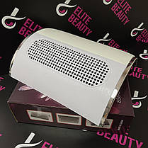 Потужна витяжка для манікюру Simei 858-5 60 Вт настільна на 3 гвинта, фото 4