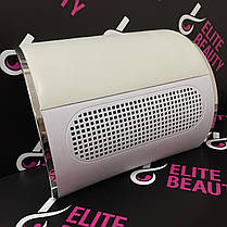 Потужна витяжка для манікюру Simei 858-5 60 Вт настільна на 3 гвинта, фото 2