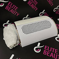 Потужна витяжка для манікюру Simei 858-5 60 Вт настільна на 3 гвинта, фото 3