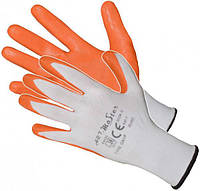 Рабочие перчатки защитные Artmas RNIT Orange с нитриловым покрытием (siz-001) 10 7