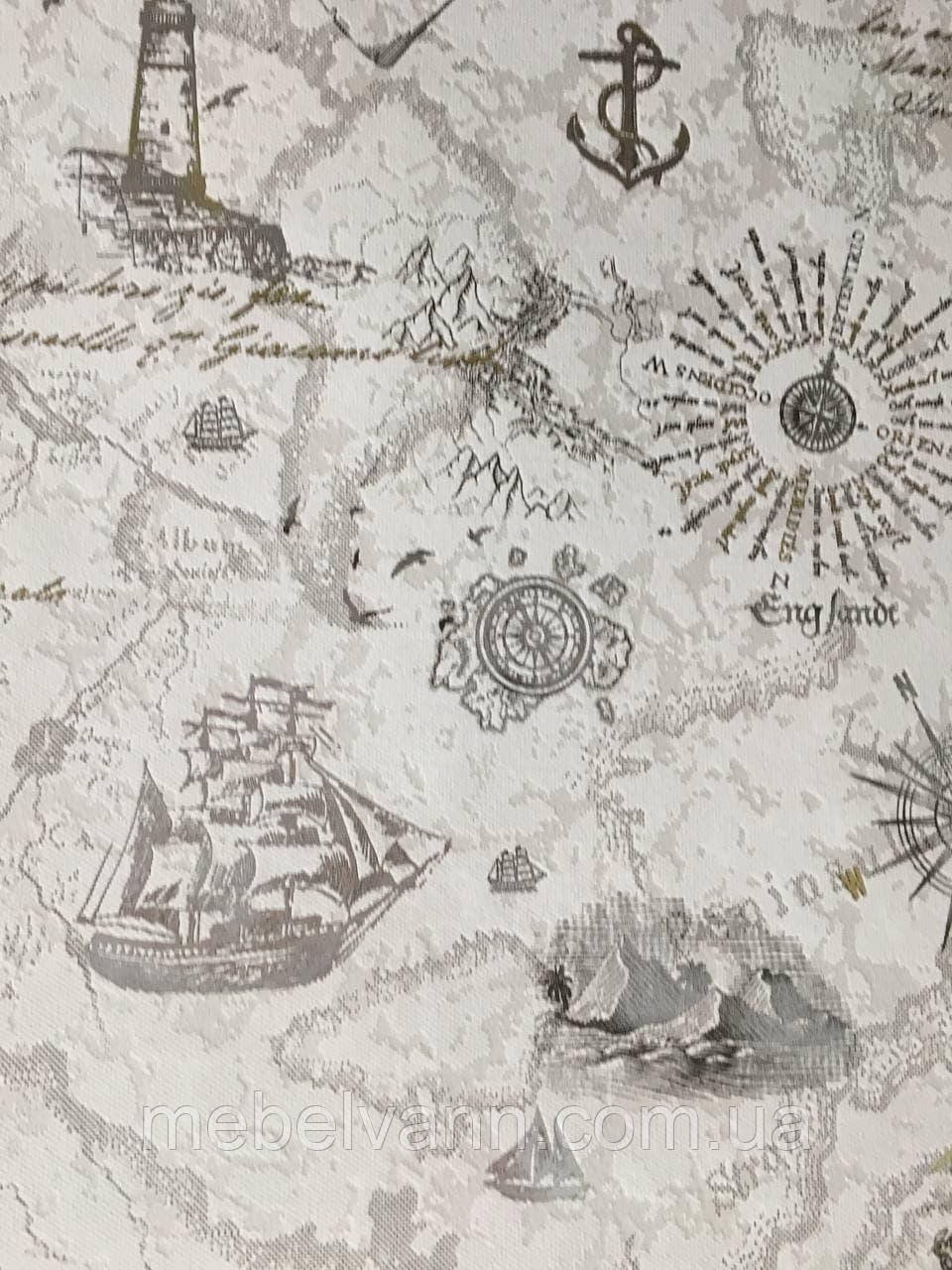 Вінілові шпалери BRAVO 86082BR93 1,06х10,05м, фото 1