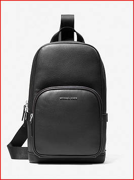 Чоловічий рюкзак-слінг MICHAEL KORS MENS Cooper Pebbled Leather Sling Pack ОРИГІНАЛ