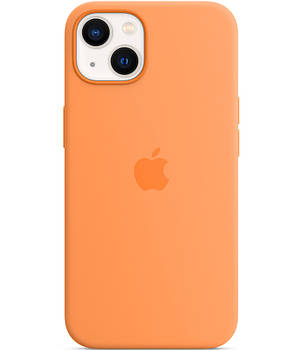 Силіконовий чохол-накладка Apple Silicone Case with MagSafe for iPhone 13, Marigold (MM243)