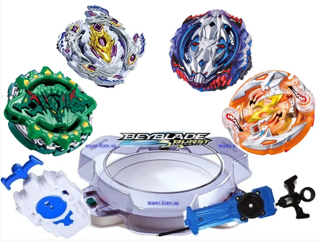 Набір Beyblade бейблейдов Hazard Kerbeus + Luinor + Leopard + Random Booster + Арена аналог Tommy Takara, фото 1