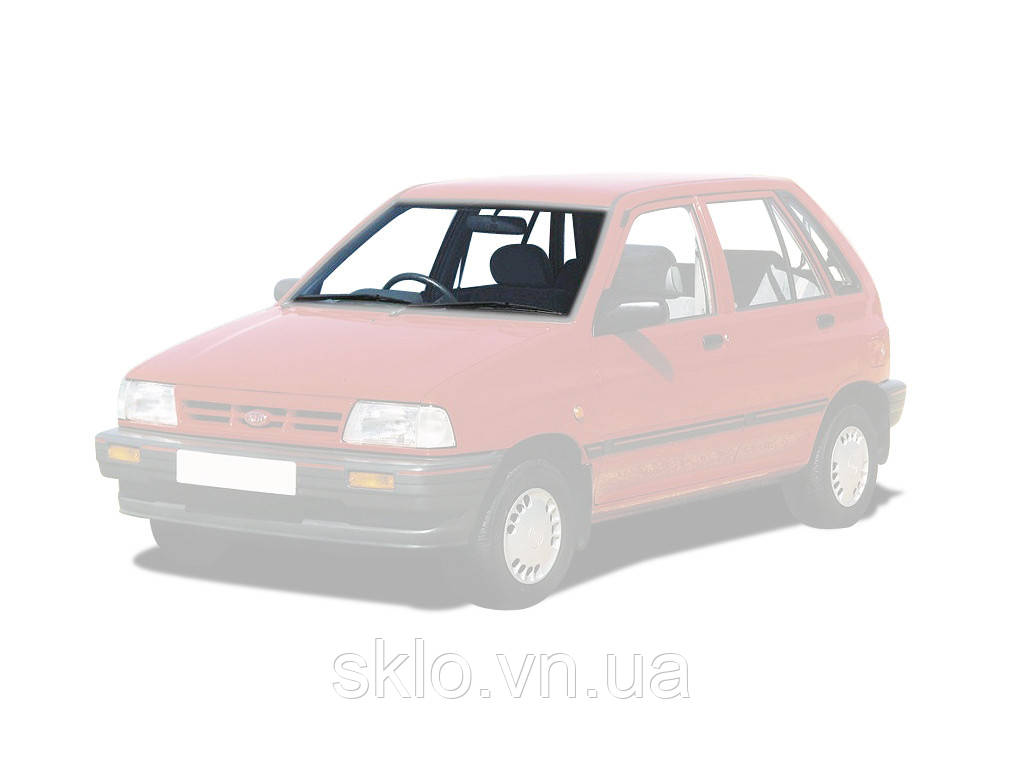 Лобовое стекло KIA Pride I 3/5D (1993-2005)/Ford Festiva 3/5D (1986-1991)/Mazda 121 (1988-1991) - фото 1 - id-p1468426879