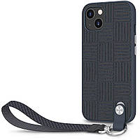 Чехол накладка Moshi Altra Slim Hardshell Case with Wrist Strap for iPhone 13, Midnight Blue (99MO117532)