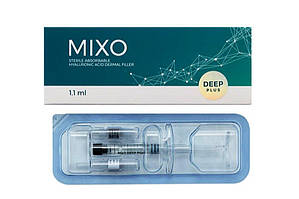 💉 Дермальний філер MIXO DEEP Plus (lidocaine) 1x1.1ml.