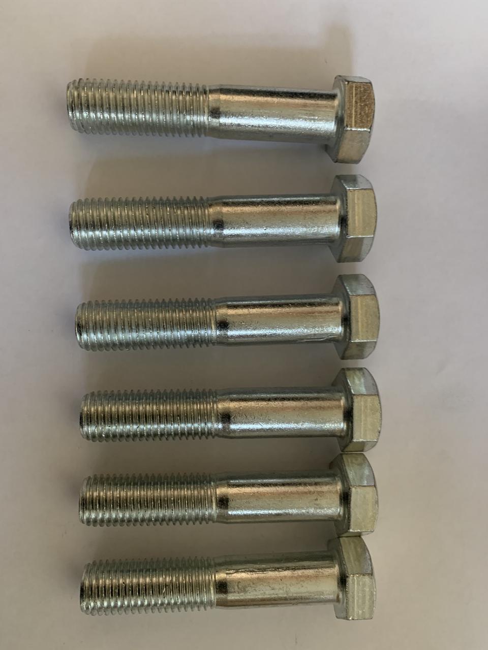 Болт М16х80 DIN931 кл.пр. 8.8 ЦБ, фото 1