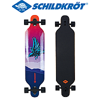 Лонгборд с деревянной декой Schildkröt Longboard Freeride 41" God Feather 2020v, мультиколор