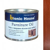 Масло для мебели Furniture oil Bionic House с твердым воском профессиональное Тик