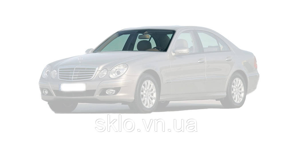 Лобовое стекло Mercedes W211 E (стеклянная крыша) (2002-2009) /Мерседес В211 Е с датчиком - фото 1 - id-p582810929