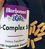 Вітамін Б комплекс Bluebonnet Nutrition B-Complex 50 100 veg caps, фото 6
