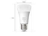 Розумна LED лампочка Philips Hue E27 White 1100лм 75Вт 9.5W, ZigBee, Bluetooth, Apple HomeKit, фото 9