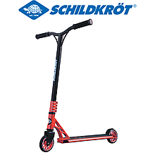 Дитячий трюковий самокат для підлітків Schildkröt Flipwhip Metallic Red 110 мм 88А ABEC9 вага 4 кг червоний