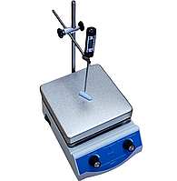 Магнітна мішалка ЛММ-3 з підігрівом (1000 мл, з підігрівом, зі штативом)