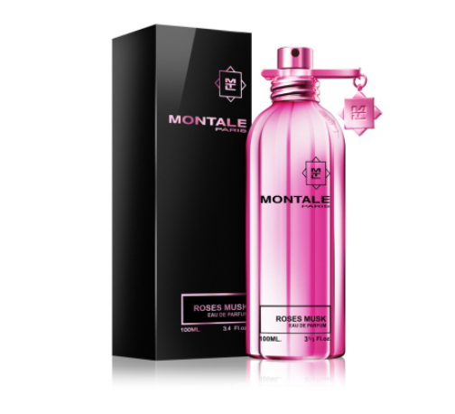 Montale Roses Musk 100ml (біла пляшка та рожевий напис)