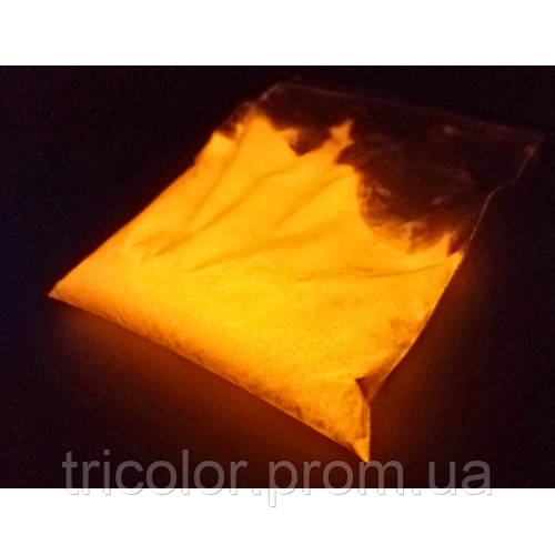Люмінесцентний пігмент Люмінофор кольоровий ТАТ 33 помаранчевий (30 мікрон)