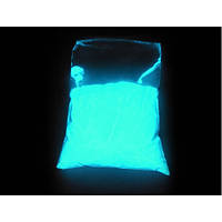 Люмінесцентний пігмент Люмінофор кольоровий ТАТ 33 блакитний (30 мікрон)