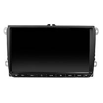 Штатна автомагнітола Lesko Volkswagen universal 9021A 9" 2/32GB 4G Premium GPS Android, фото 2