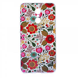 Тонкий силіконовий чохол "Хохлома" з прозорими краями для Xiaomi Redmi Pro