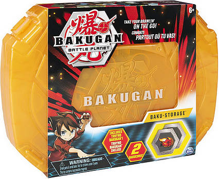 Bakugan Battle Planet кейс для зберігання бакуганов (помаранчевий)