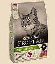 Корм для стерилізованих кішок PURINA PRO PLAN (Пурину Про-План) Sterilised качка і печінку, 1,5 кг