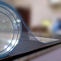М'яке скло для столів прозора захисна скатертину для столу і меблів (60 x 100 см) товщина 1 мм, фото 2