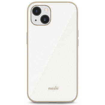 Чохол накладка Moshi iGlaze Slim Hardshell Case for iPhone 13, Pearl White (99MO132102)