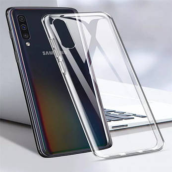 TPU чехол Epic Transparent 1,0 mm для Samsung Galaxy A50 (A505F) / A50s / A30s, фото 2