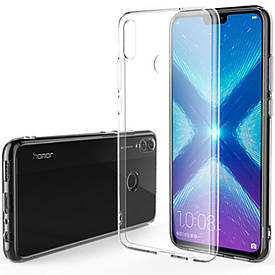 TPU чехол Epic Transparent 1,0 mm для Huawei Honor 8X