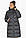Куртка модна графітова жіноча модель 47150 р —, фото 5