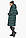 Смарагдова фірмова куртка жіноча модель 47150 р — 38 40 42 44, фото 10