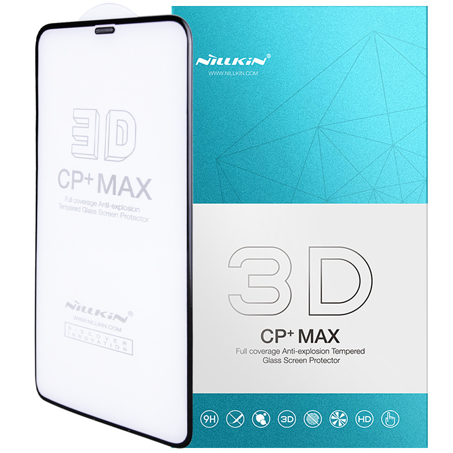 Захисне скло Nillkin (CP+ max 3D) для Apple iPhone 11 Pro Max (6.5") / XS Max (6.5")