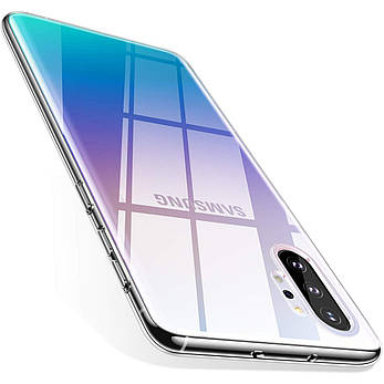 TPU чехол Epic Transparent 1,0 mm для Samsung Galaxy Note 10 Plus, фото 2