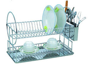 Сушарка з неіржавкої сталі двоярусна, 455х220х360 мм (шт)