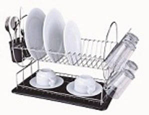 Сушарка неіржавка 2 вух ярусна 390х195х365 мм (шт)