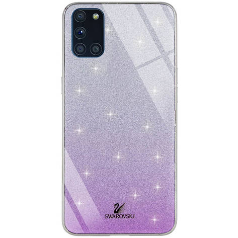 TPU+Glass чохол Swarovski для Samsung Galaxy A31, фото 2