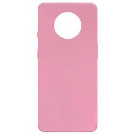 Силіконовий чохол Candy для OnePlus 7T Рожевий