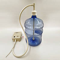 Электрическая помпа насос для бутилированной воды на бутыль 19 л Jethrо, электропомпа для бутылки 19 литров