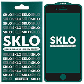 Захисне скло SKLO 5D (full glue) для Apple iPhone 7 / 8 / SE (2020) (4.7")