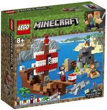 Конструктор LEGO Minecraft Пригоди на піратському кораблі (21152)